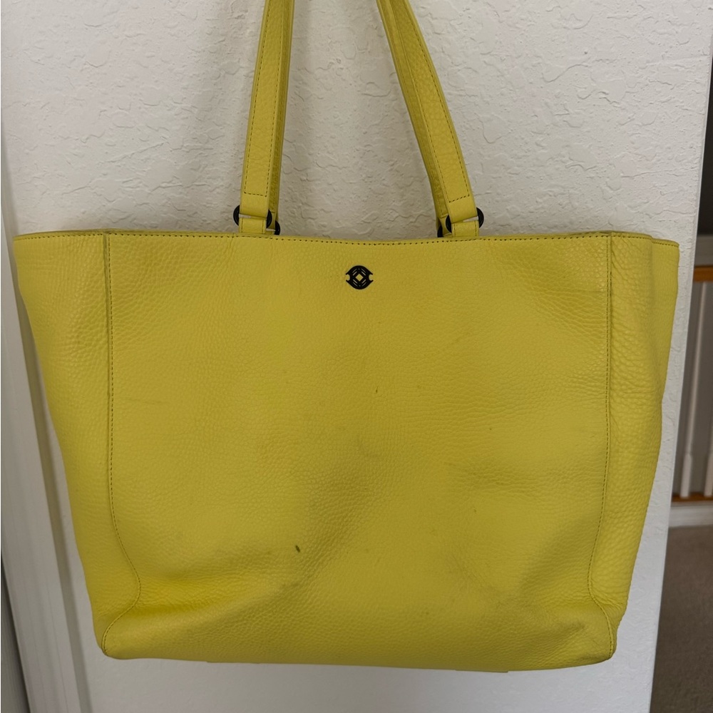 Dagne Dover Yellow Tote Bag